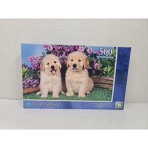 Puzzlebug Golden Retriever Friends 500 pc Puzzle BRAND NEW!